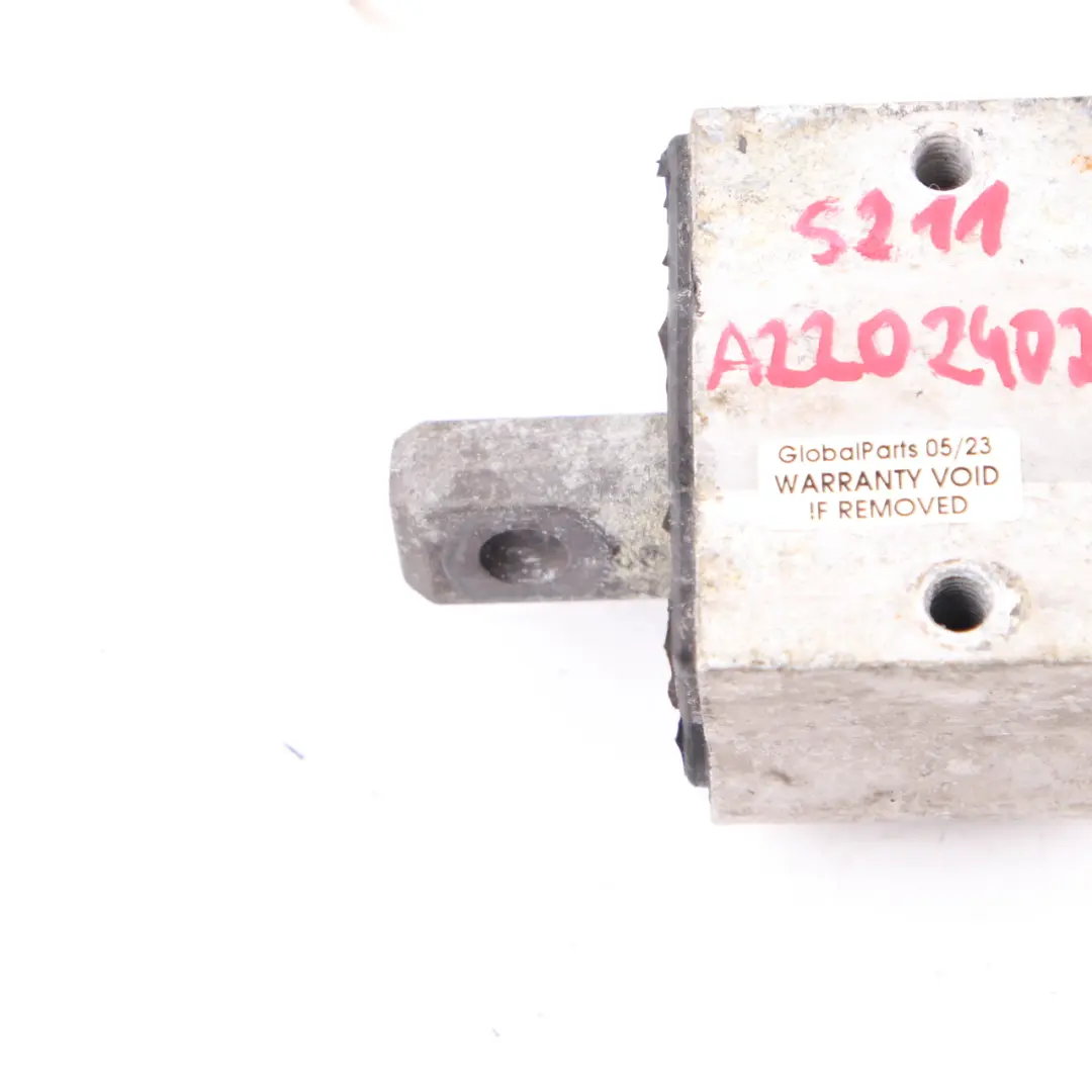 Mercedes W211 CLS W219 Petrol M272 Engine Mount Support Holder - SKU A2202402118 - Part number A2202402118