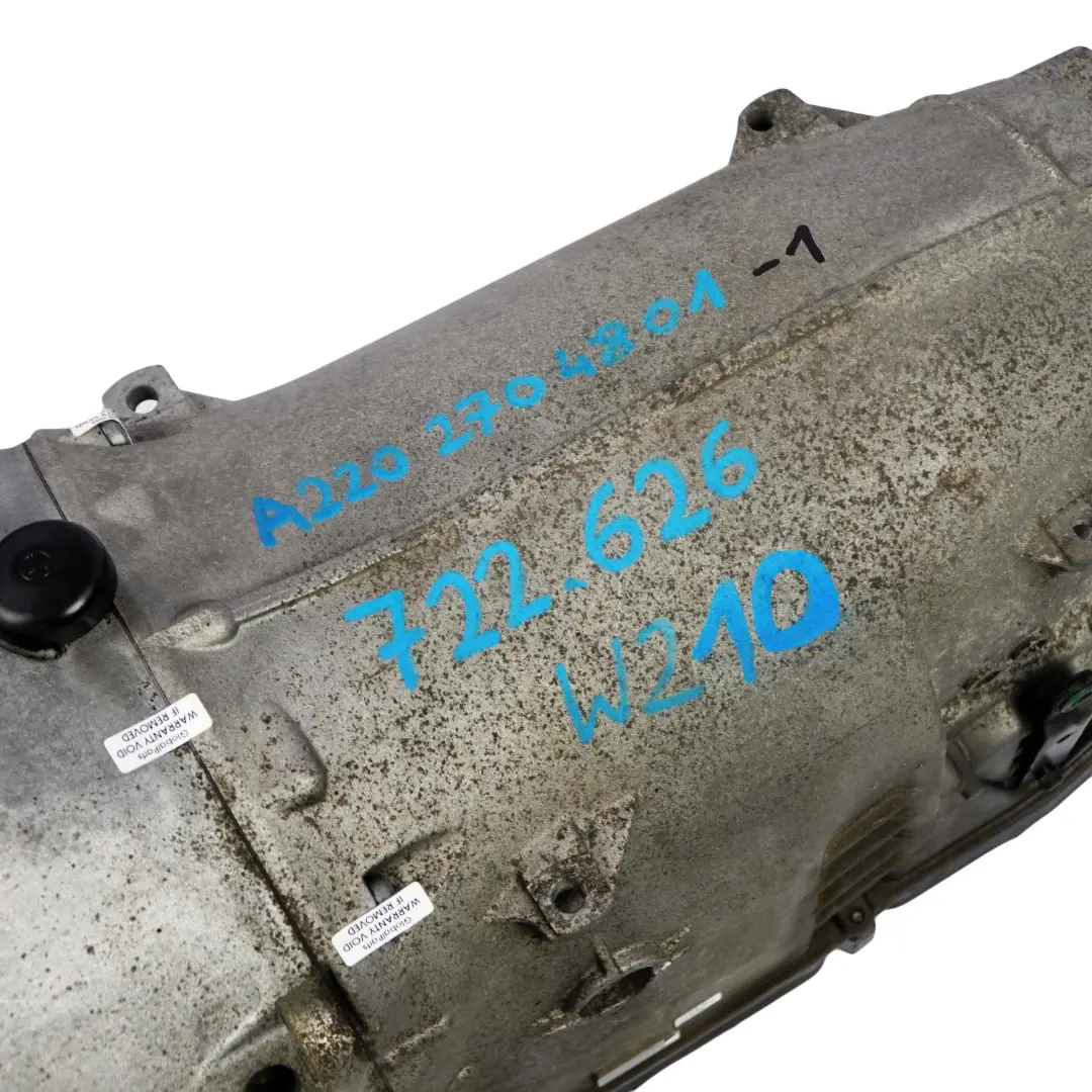 Mercedes-Benz W210 W220 320 CDI 5 Speed Automatic Gearbox 722626 WARRANTY to with Part number A2202704801 Mercedes-Benz W210 W220 320 CDI 5 Speed Automatic Gearbox 722626 WARRANTY - SKU A2202704801-1 - Part number A2202704801