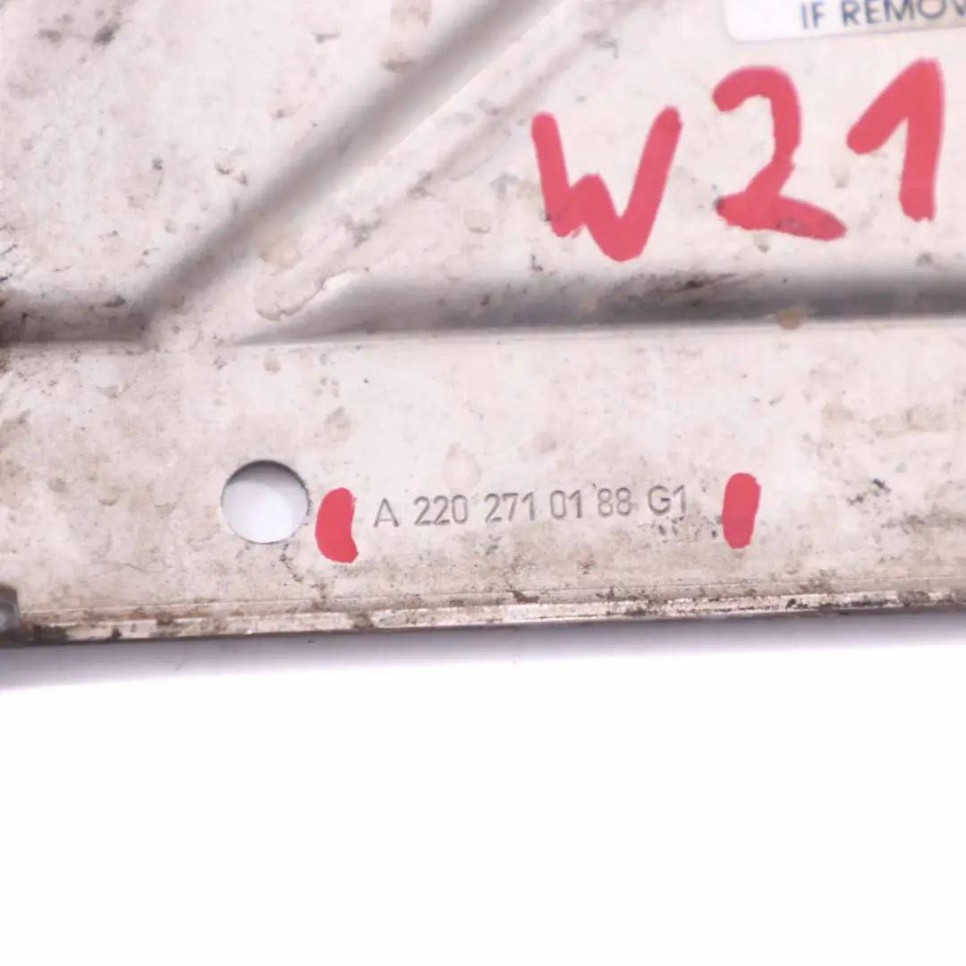 Heat Shield Gearbox Transmission Insulation Plate to Mercedes W204 W212 with Part number A2202710188 Mercedes W204 W212 Heat Shield Gearbox Transmission Insulation Plate - SKU A2202710188 - Part number A2202710188