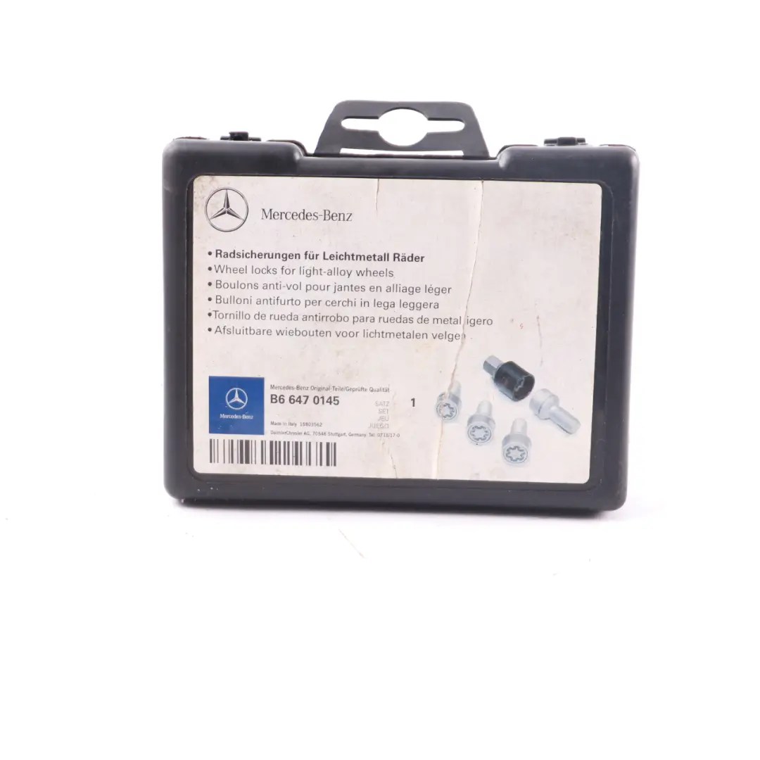 Security Bolts Lock Locking Nut to Mercedes W164 Wheel with Part number A2204000170 Mercedes W164 Wheel Security Bolts Lock Locking Nut - SKU A2204000170-2 - Part number A2204000170