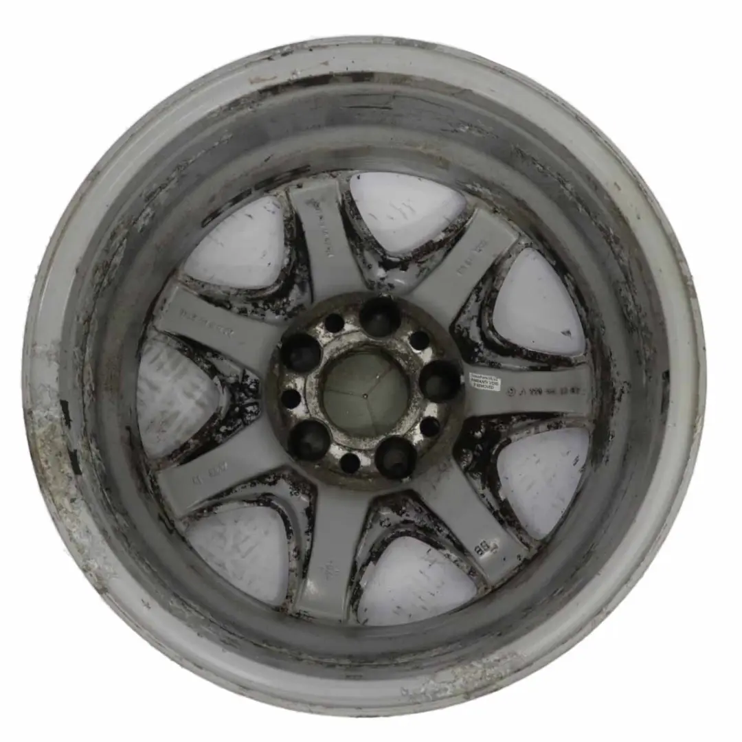 Alloy Wheel Rim 7 Spoke Design 16" 7,5J ET:46 to Mercedes W220 with Part number A2204012302 Mercedes W220 Alloy Wheel Rim 7 Spoke Design 16" 7,5J ET:46 - SKU A2204012302-1 - Part number A2204012302