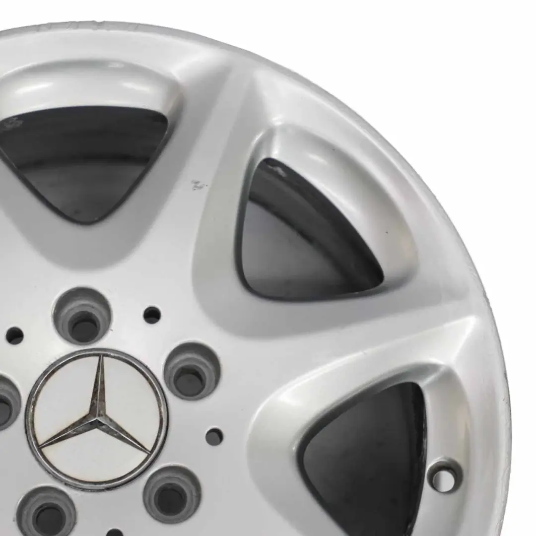 Mercedes W220 Jante alliage 7 branches 16" 7,5J ET:46 - SKU A2204012302-2 - Numéro de pièce A2204012302