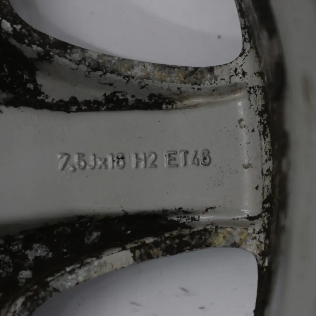 Alloy Wheel Rim 7 Spoke Design 16" 7,5J ET:46 to Mercedes W220 with Part number A2204012302 Mercedes W220 Alloy Wheel Rim 7 Spoke Design 16" 7,5J ET:46 - SKU A2204012302-3 - Part number A2204012302