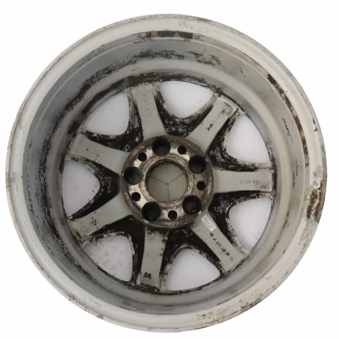Alloy Wheel Rim 7 Spoke Design 16" 7,5J ET:46 to Mercedes W220 with Part number A2204012302 Mercedes W220 Alloy Wheel Rim 7 Spoke Design 16" 7,5J ET:46 - SKU A2204012302-3 - Part number A2204012302
