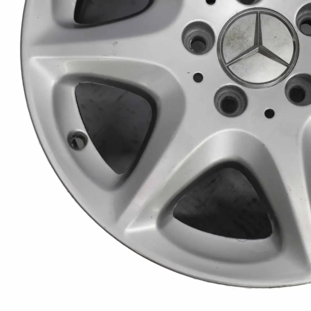 Alloy Wheel Rim 7 Spoke Design 16" 7,5J ET:46 to Mercedes W220 with Part number A2204012302 Mercedes W220 Alloy Wheel Rim 7 Spoke Design 16" 7,5J ET:46 - SKU A2204012302-4 - Part number A2204012302