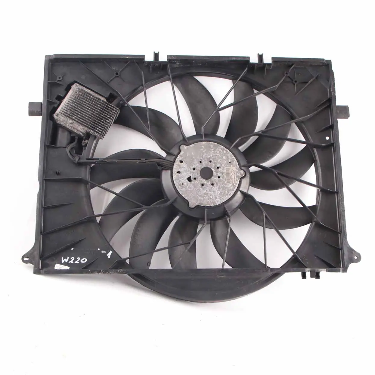 Mercedes W220 Engine Cooling Radiator Pack Fan Motor 850W 13V A2205000393