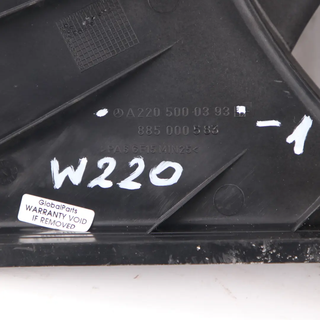  Mercedes-Benz S-Klasse W220 Motorkühlung Lüfter Kühlerlüfter 850W A22050002 - SKU A2205000293-1 - Teilenummer A2205000293
