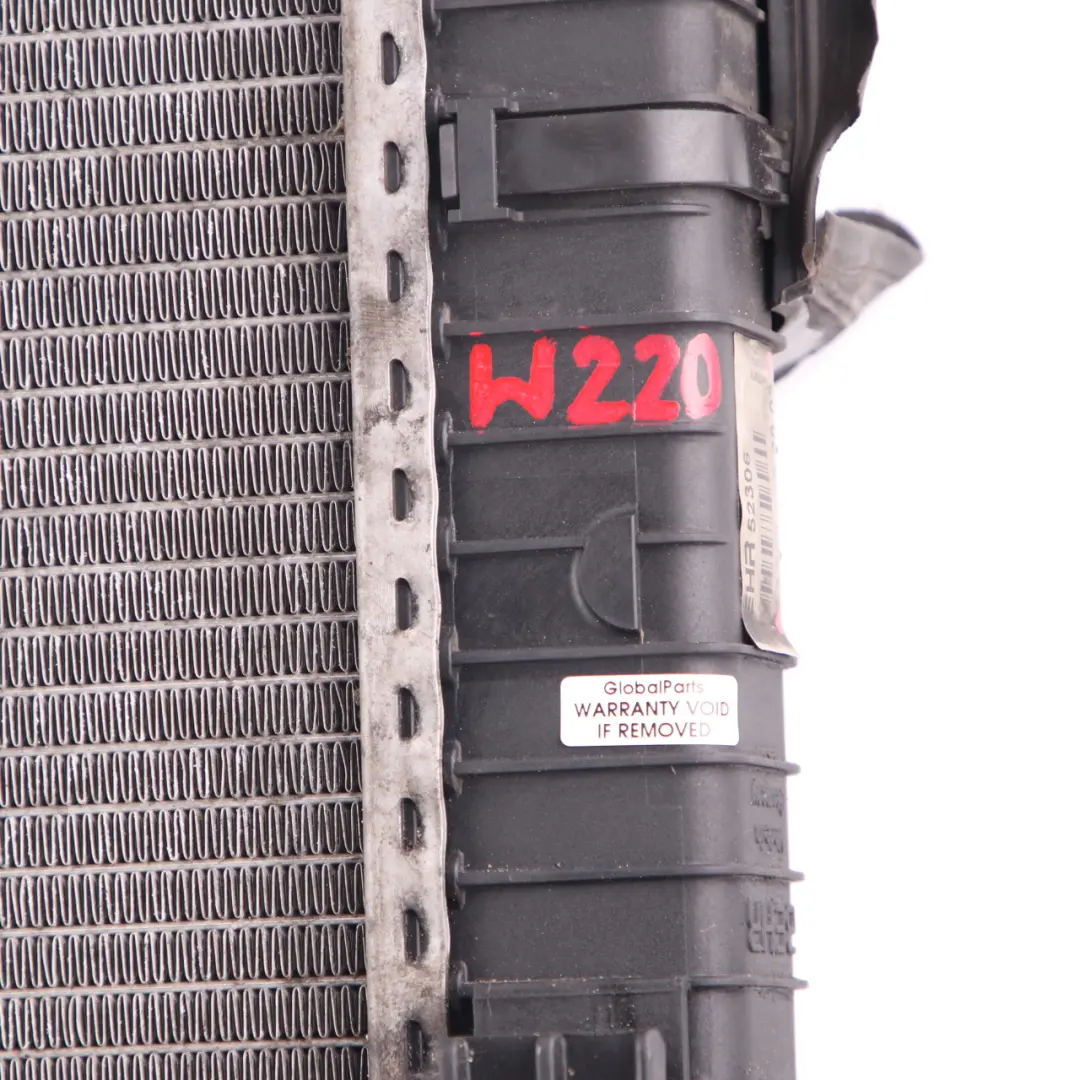 Radiator Water Cooler Coolant to Mercedes C215 W220 R230 Engine with Part number A2205002003 Mercedes C215 W220 R230 Engine Radiator Water Cooler Coolant - SKU A2205002003 - Part number A2205002003