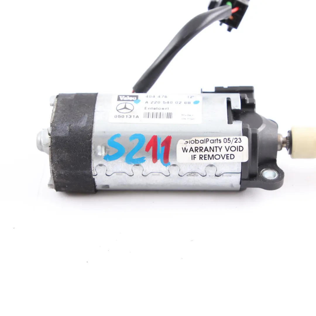  Steering Column Motor Mercedes W203 W209 W211 Adjustment Drive Unit - SKU A2205400288 - Part number A2205400288