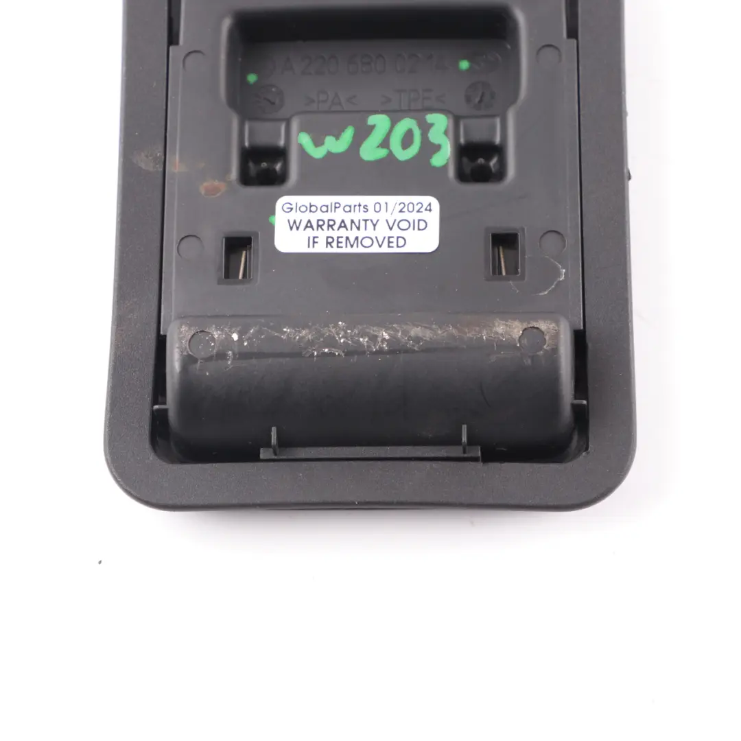 Mercedes W203 W211 Soporte Asa Suelo Maletero Tapa Elevación - SKU A2206800214 - Número de pieza A2206800214