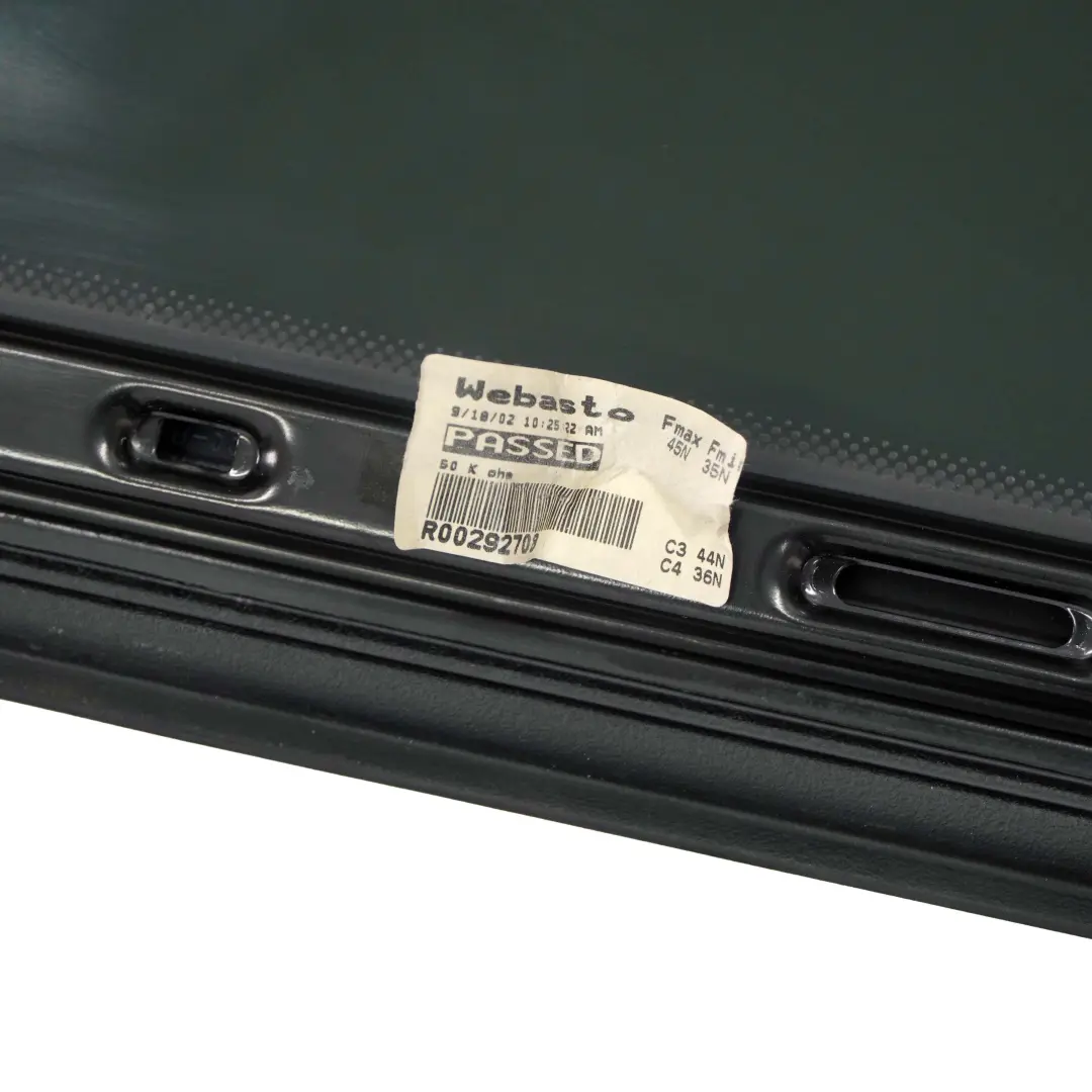  Mercedes-Benz Classe S W220 Panneau de verre pour toit ouvrant AS3 - SKU A2207800021 - Numéro de pièce A2207800021