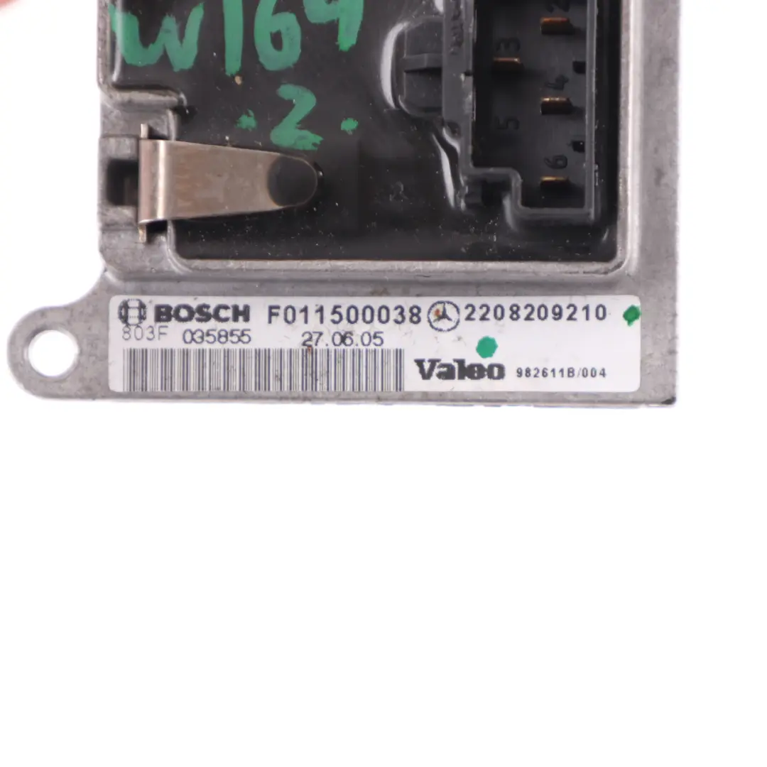 Mercedes W164 W203 W221 Motore soffiatore riscaldatore ventola - SKU A2208209210 - Numero di parte A2208209210