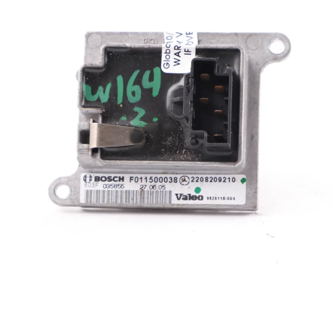 Mercedes W164 W203 W221 Régulateur Résistance Ventilateur Moteur - SKU A2208209210 - Numéro de pièce A2208209210