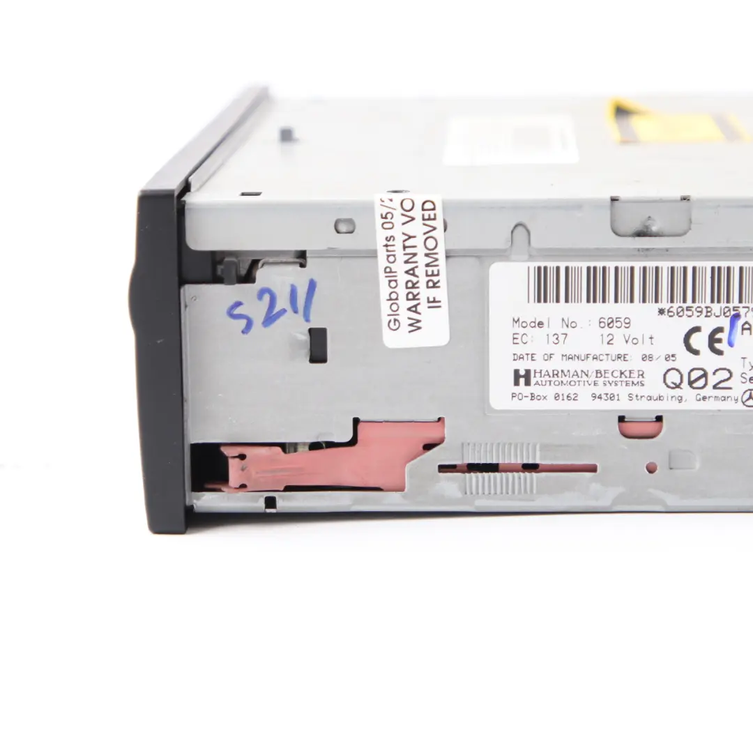 Navigation Player Mercedes W211 W219 DVD CD Reader Control Unit to with Part number A2208703589 Navigation Player Mercedes W211 W219 DVD CD Reader Control Unit - SKU A2208703589 - Part number A2208703589