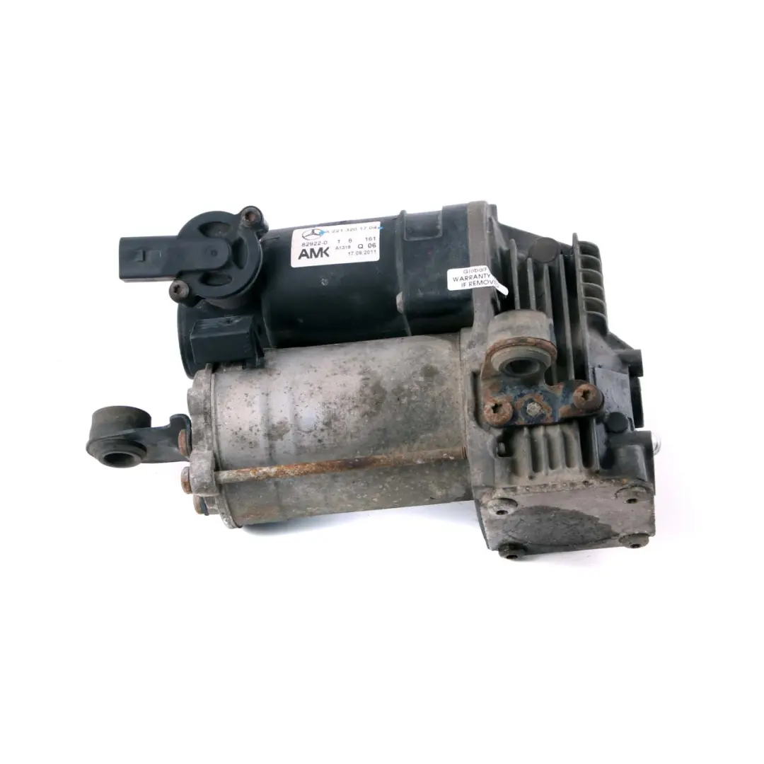 Suspension pneumatique Dispositif moteur compresseur pour Mercedes W221 à propos du numéro de pièce A2213201704 Mercedes W221 Suspension pneumatique Dispositif moteur compresseur - SKU A2213201704 - Numéro de pièce A2213201704
