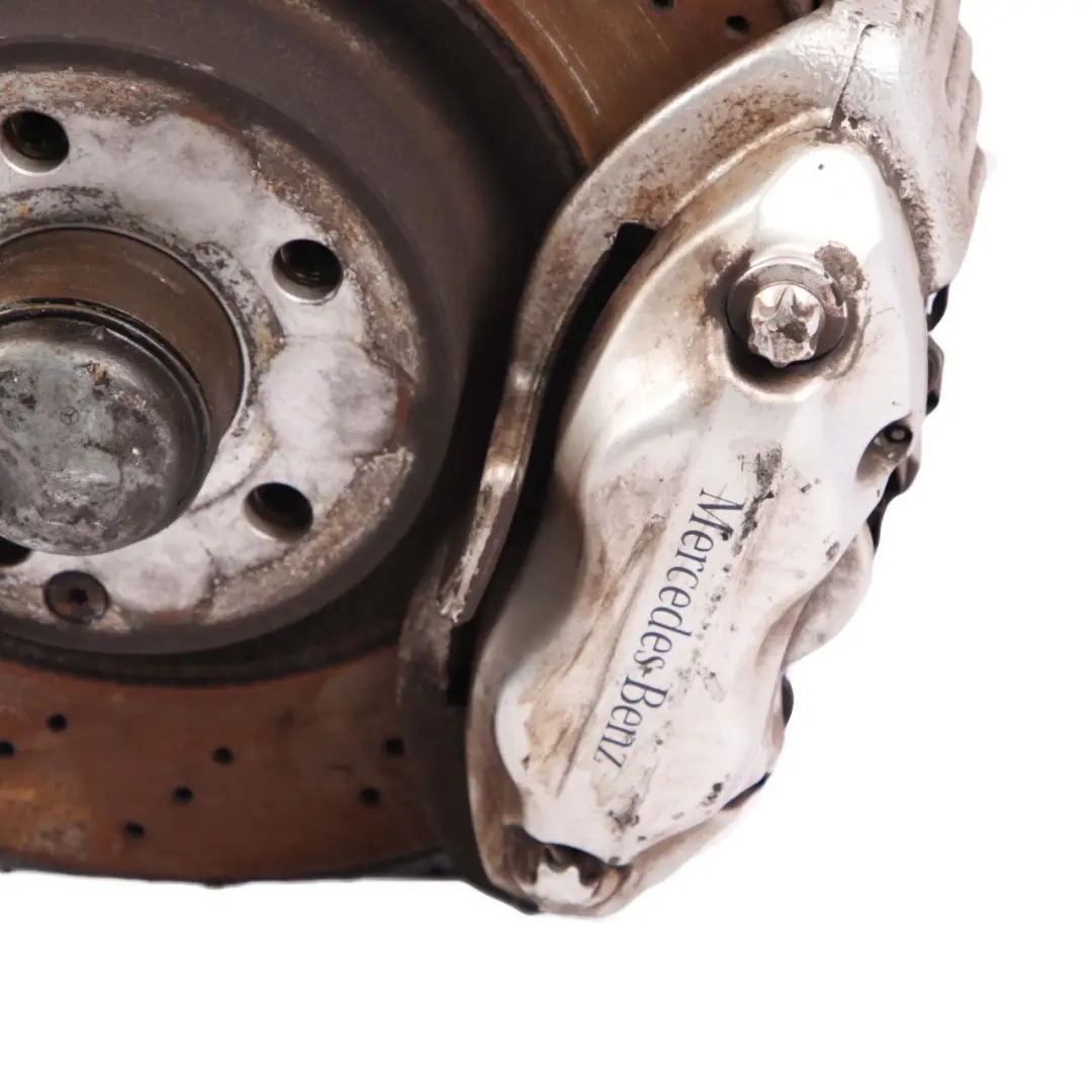 Mercedes W221 350 Support Roue Frein Jambe Suspension Avant Gauche - SKU A2213324501 - Numéro de pièce A2213324501
