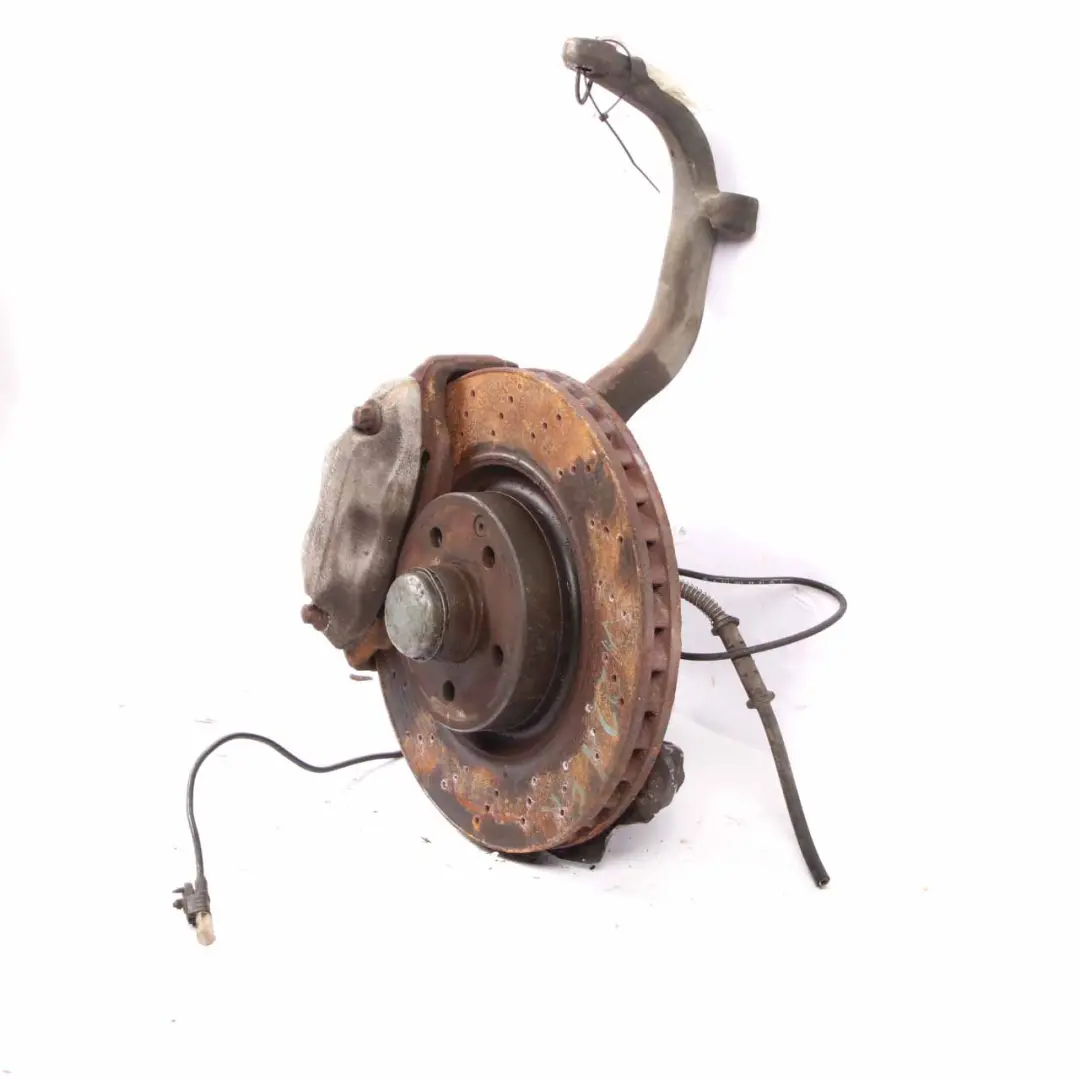Mercedes W221 350 AMG Front Right O/S Suspension Leg Brake Wheel Carrier - SKU A2213324601-1 - Part number A2213324601
