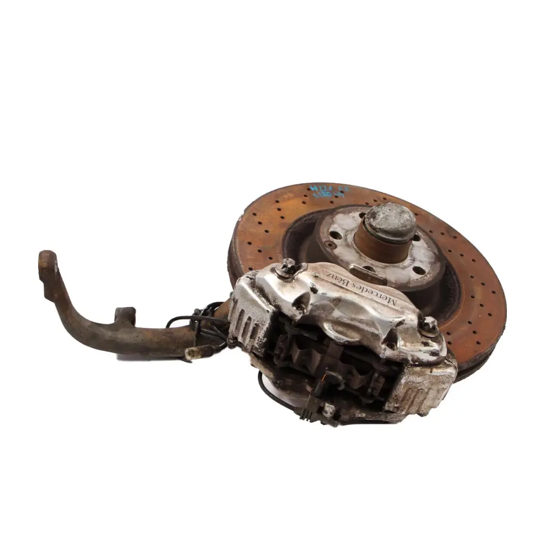 Mercedes W221 350 AMG Front Right O/S Suspension Leg Brake Wheel Carrier - SKU A2213324601 - Part number A2213324601