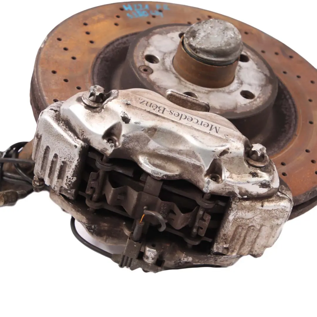 Mercedes W221 350 AMG anteriore destro Sospensione Gamba Freno Portaruota - SKU A2213324601 - Numero di parte A2213324601
