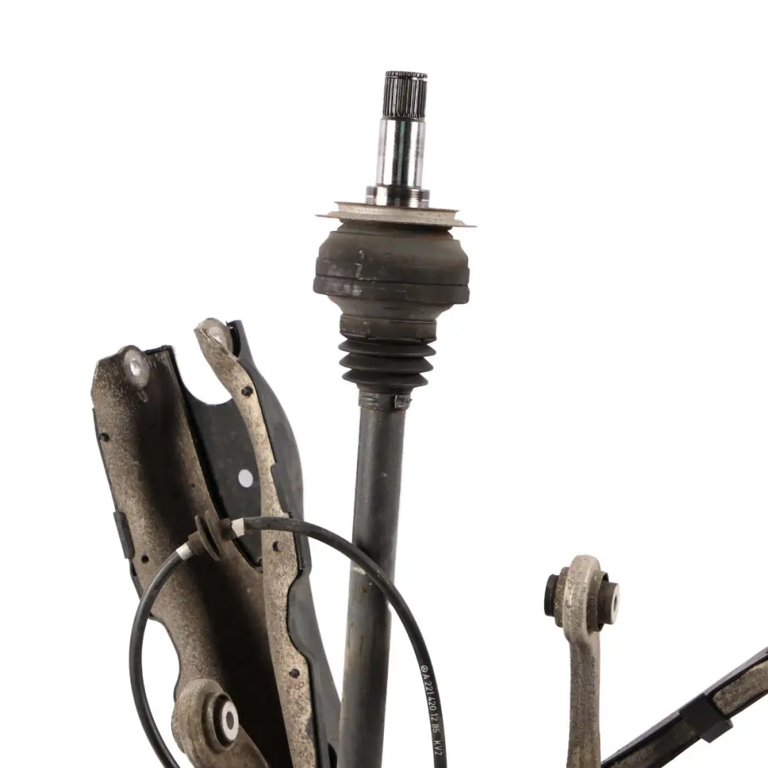 Suspension arrière droite jambe de frein moyeu de roue pour Mercedes W221 350 BlueTec à propos du numéro de pièce A2213502208 Mercedes W221 350 BlueTec Suspension arrière droite jambe de frein moyeu de roue - SKU A2213502208 - Numéro de pièce A2213502208