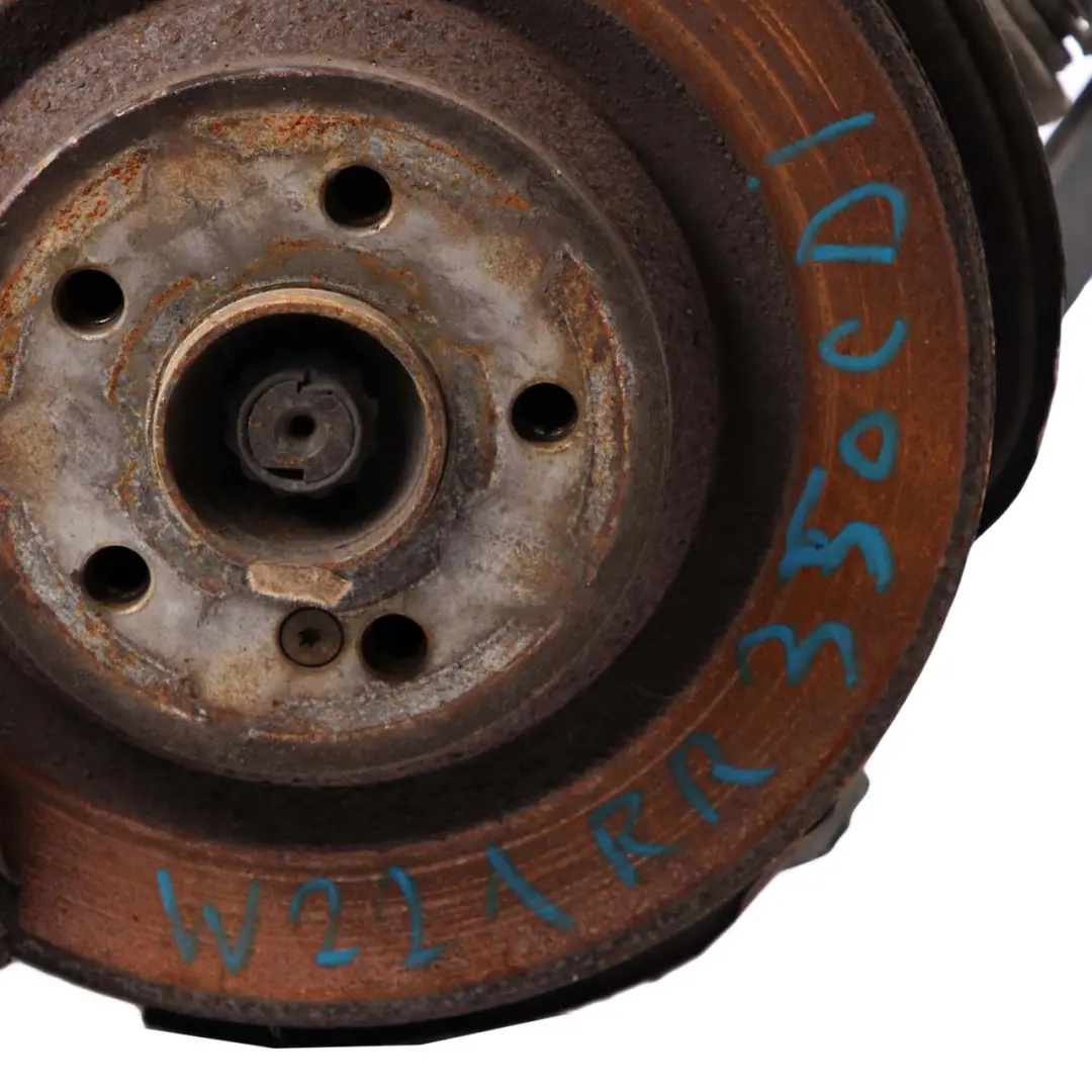 Mercedes W221 350 BlueTec Suspension arrière droite jambe de frein moyeu de roue - SKU A2213502208 - Numéro de pièce A2213502208