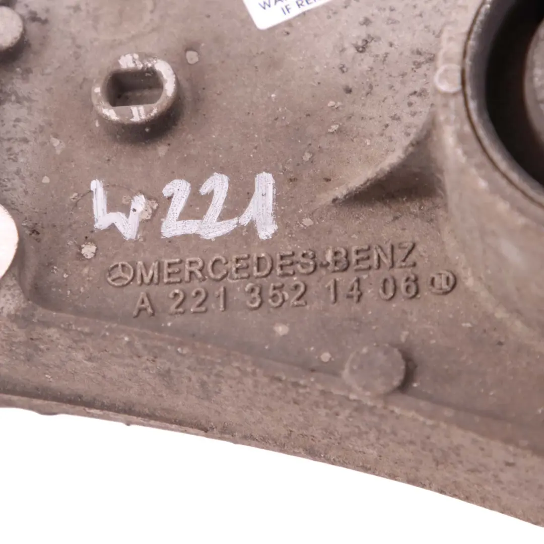 Mercedes-Benz S-Class W221 Rear Differential Mount Support Bracket to with Part number A2213521406 Mercedes-Benz S-Class W221 Rear Differential Mount Support Bracket - SKU A2213521406 - Part number A2213521406