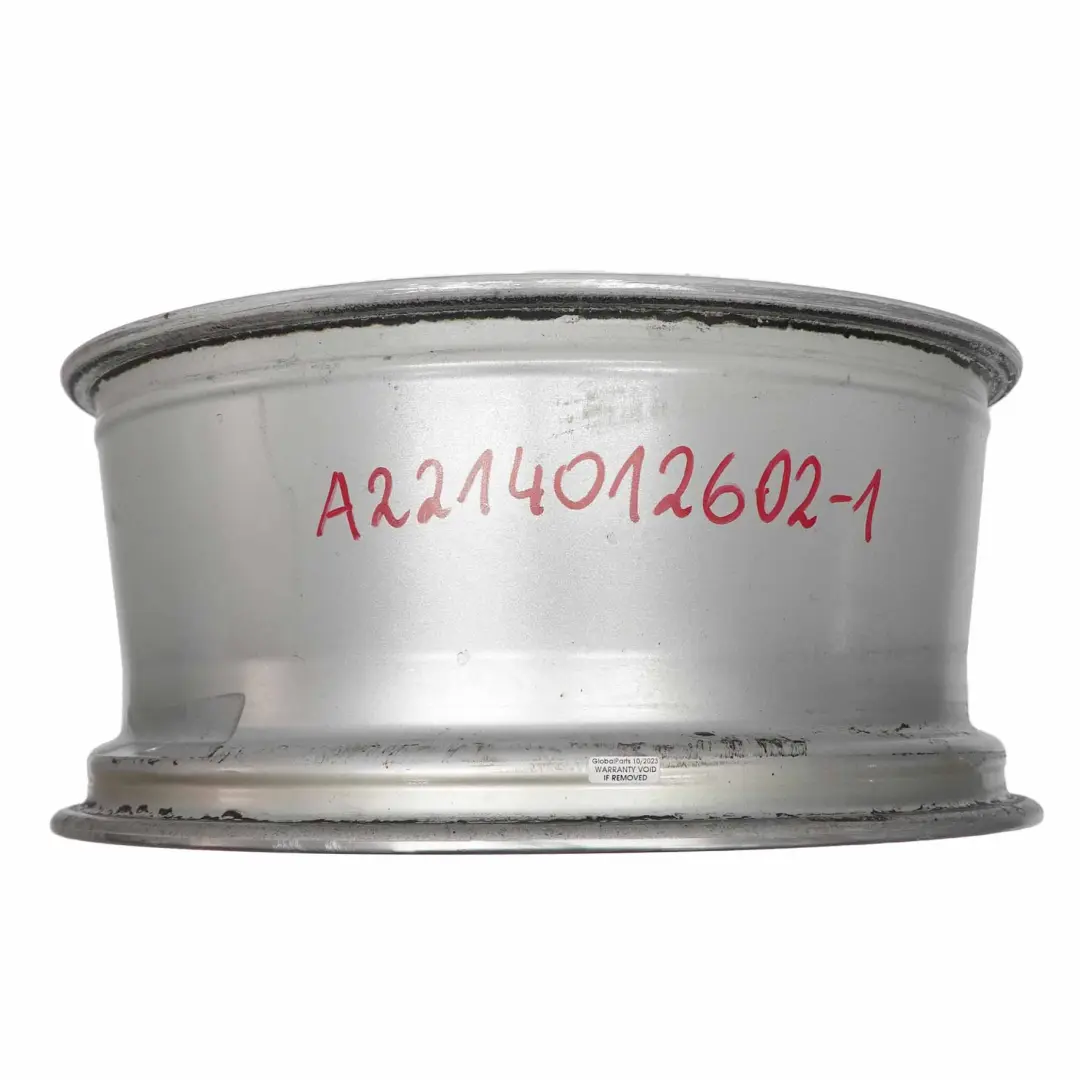 Llanta de aleación plateada Mercedes W221 AMG 19" 8,5J ET:43 para con número de pieza A2214012602 Llanta de aleación plateada Mercedes W221 AMG 19" 8,5J ET:43 - SKU A2214012602-1 - Número de pieza A2214012602