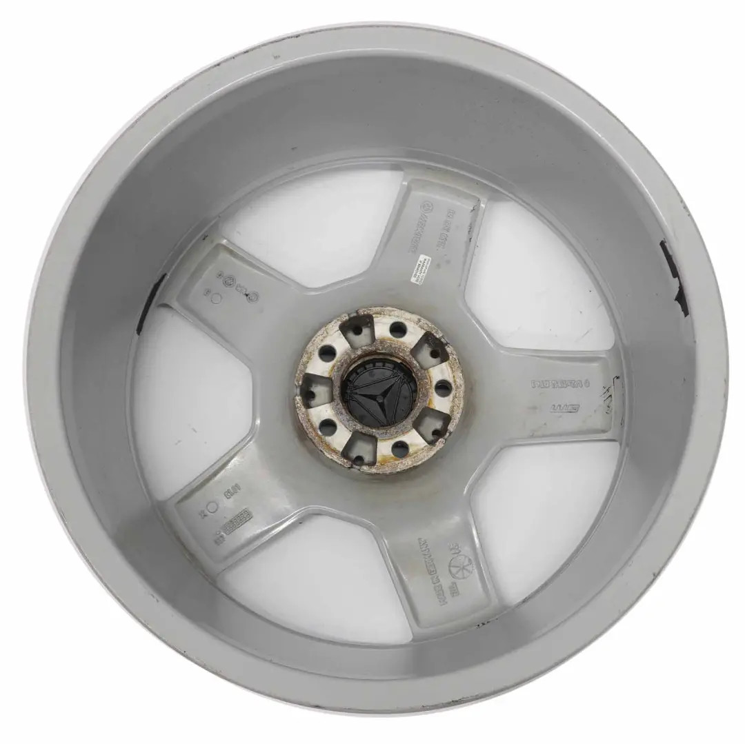 Mercedes W221 AMG Silver Alloy Wheel Rim 19" 8,5J ET:43 - SKU A2214012602-1 - Part number A2214012602