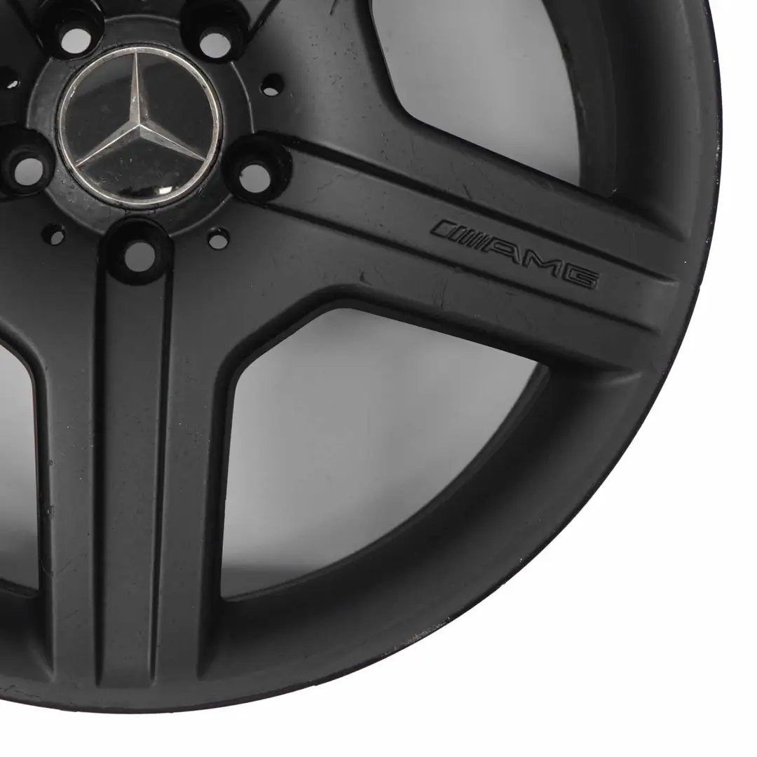 Mercedes W221 AMG jante alliage noire 19" 9,5J ET:43 - SKU A2214012702-1 - Numéro de pièce A2214012702