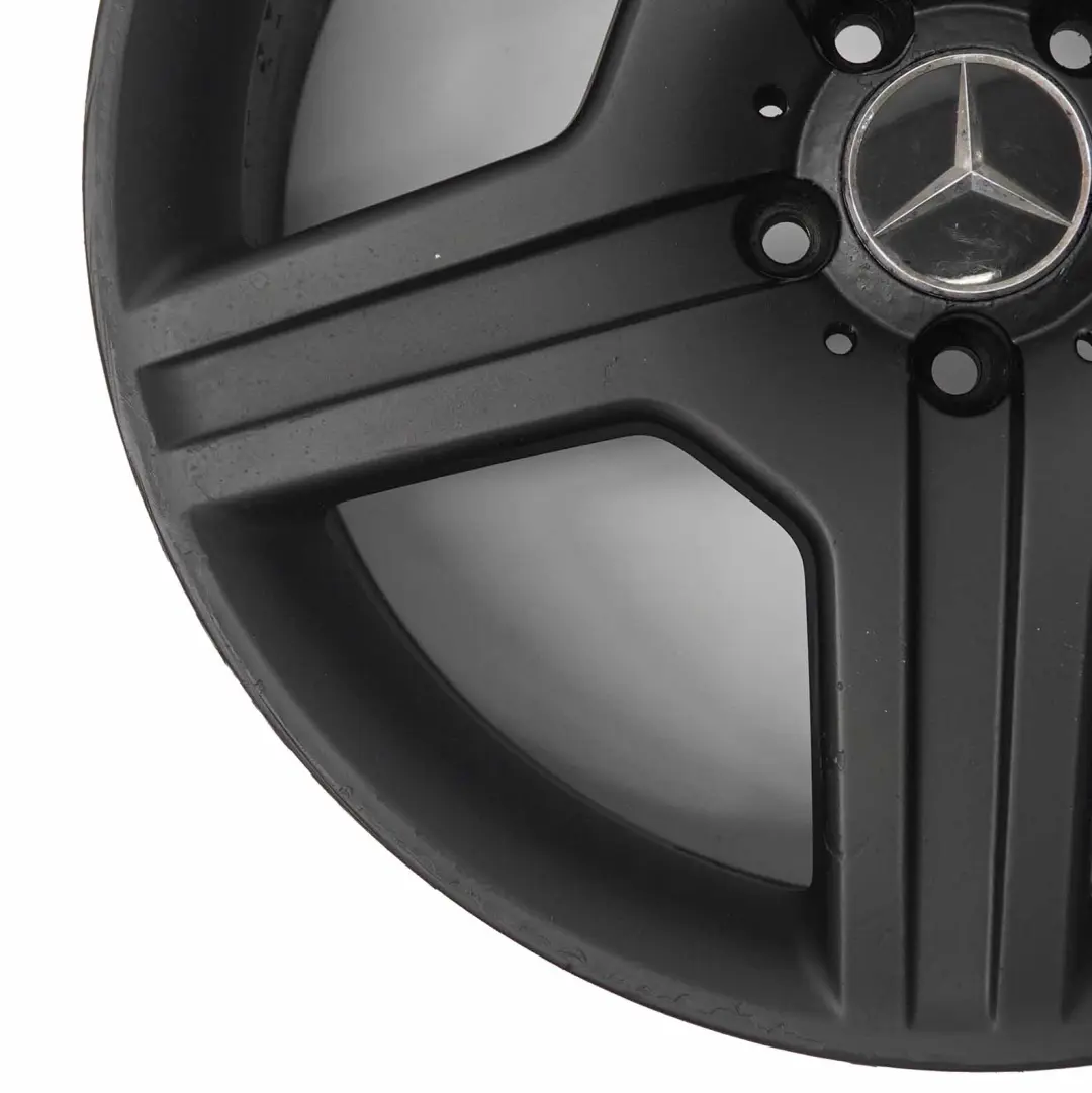  Llanta de aleación Mercedes W221 AMG Negra 19" 9,5J ET:43 - SKU A2214012702-1 - Número de pieza A2214012702