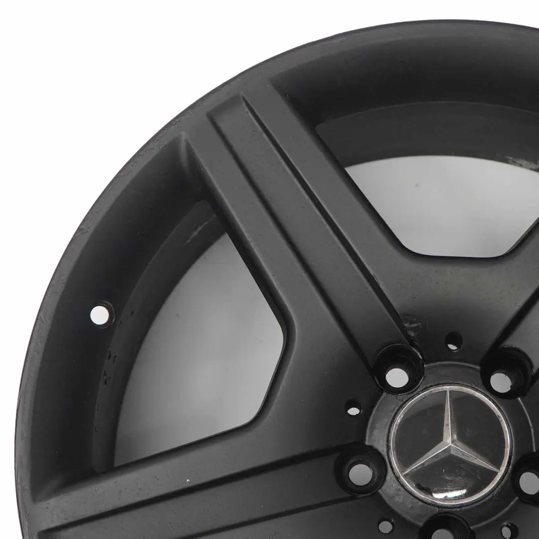  Llanta de aleación Mercedes W221 AMG Negra 19" 9,5J ET:43 - SKU A2214012702-1 - Número de pieza A2214012702