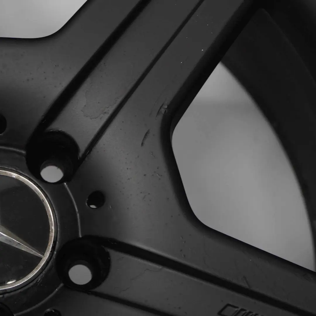  Llanta de aleación Mercedes W221 AMG Negra 19" 9,5J ET:43 - SKU A2214012702-1 - Número de pieza A2214012702