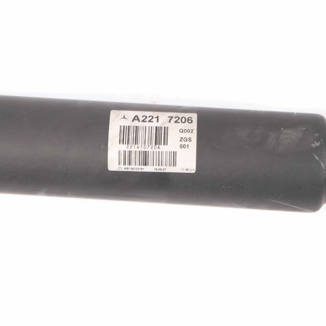 S320/350 Propshaft OM642 Drive Prop Shaft Automatic to Mercedes W221 with Part number A2214107206 Mercedes W221 S320/350 Propshaft OM642 Drive Prop Shaft Automatic - SKU A2214107206 - Part number A2214107206