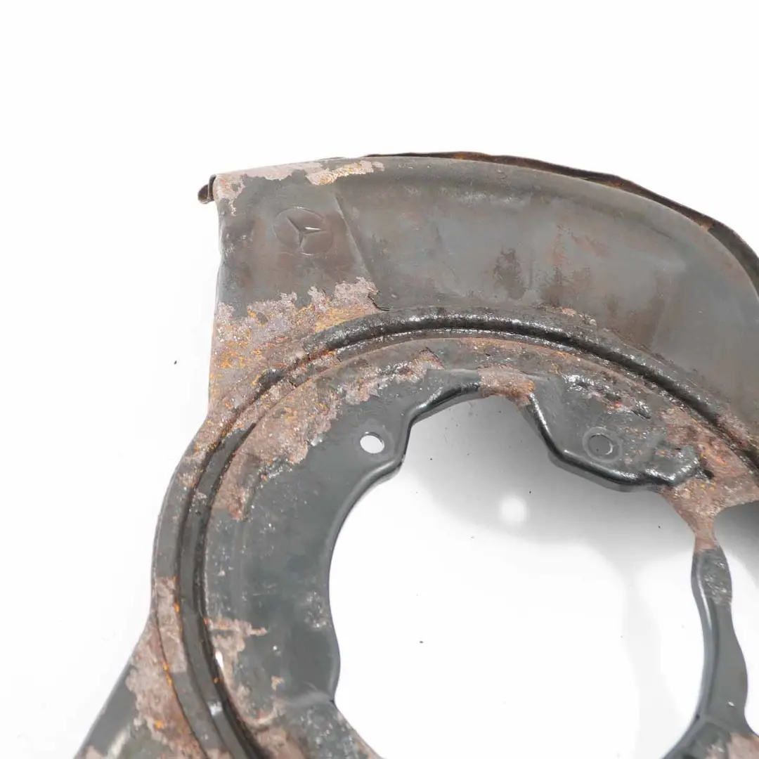 Brake Disc Plate Mercedes W221 Rear Left N/S Protection Plate to with Part number A2214200144 Brake Disc Plate Mercedes W221 Rear Left N/S Protection Plate - SKU A2214200144 - Part number A2214200144