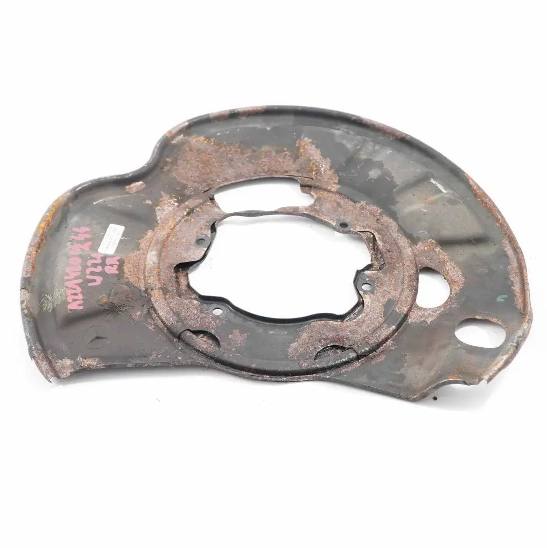 Mercedes W221 Trasero Derecho Placa Disco de Freno Protección - SKU A2214200244 - Número de pieza A2214200244