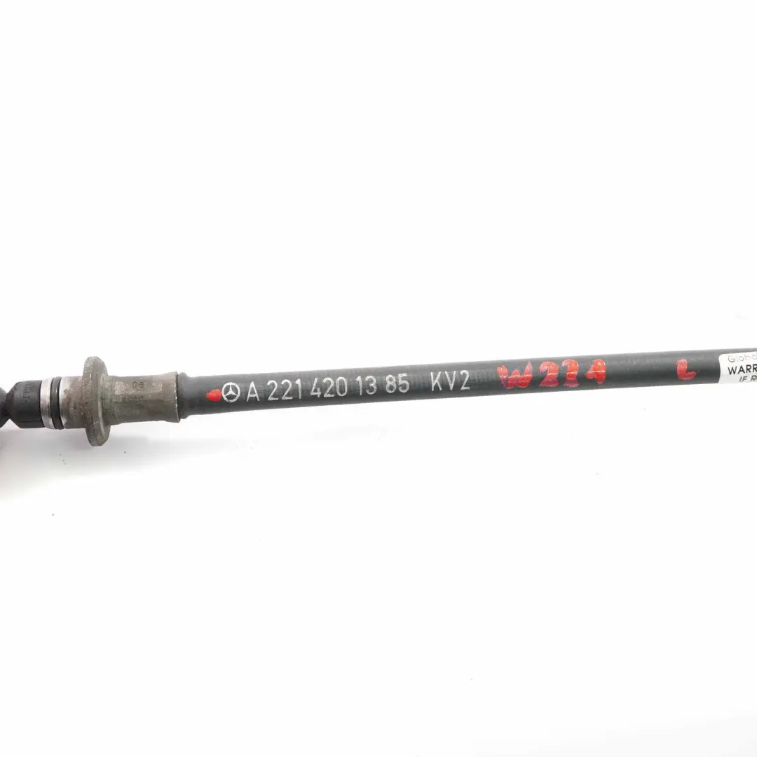 Mercedes W221 Left N/S Rear Parking Brake Handbrake Cable Linkage - SKU A2214201385 - Part number A2214201385
