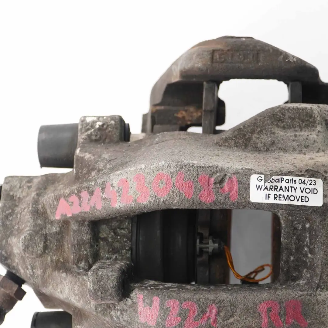 Mercedes W221 Brake Caliper Rear Right O/S Wheel Brake Unit S-Class - SKU A2214230481 - Part number A2214230481