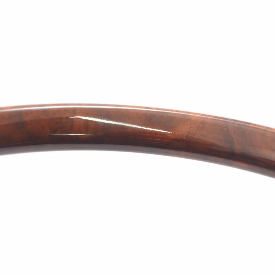 Mercedes C216 W221 NEW Black Leather Steering Wheel Wood Burr Walnut - SKU A2214600303-1 - Part number A2214600303