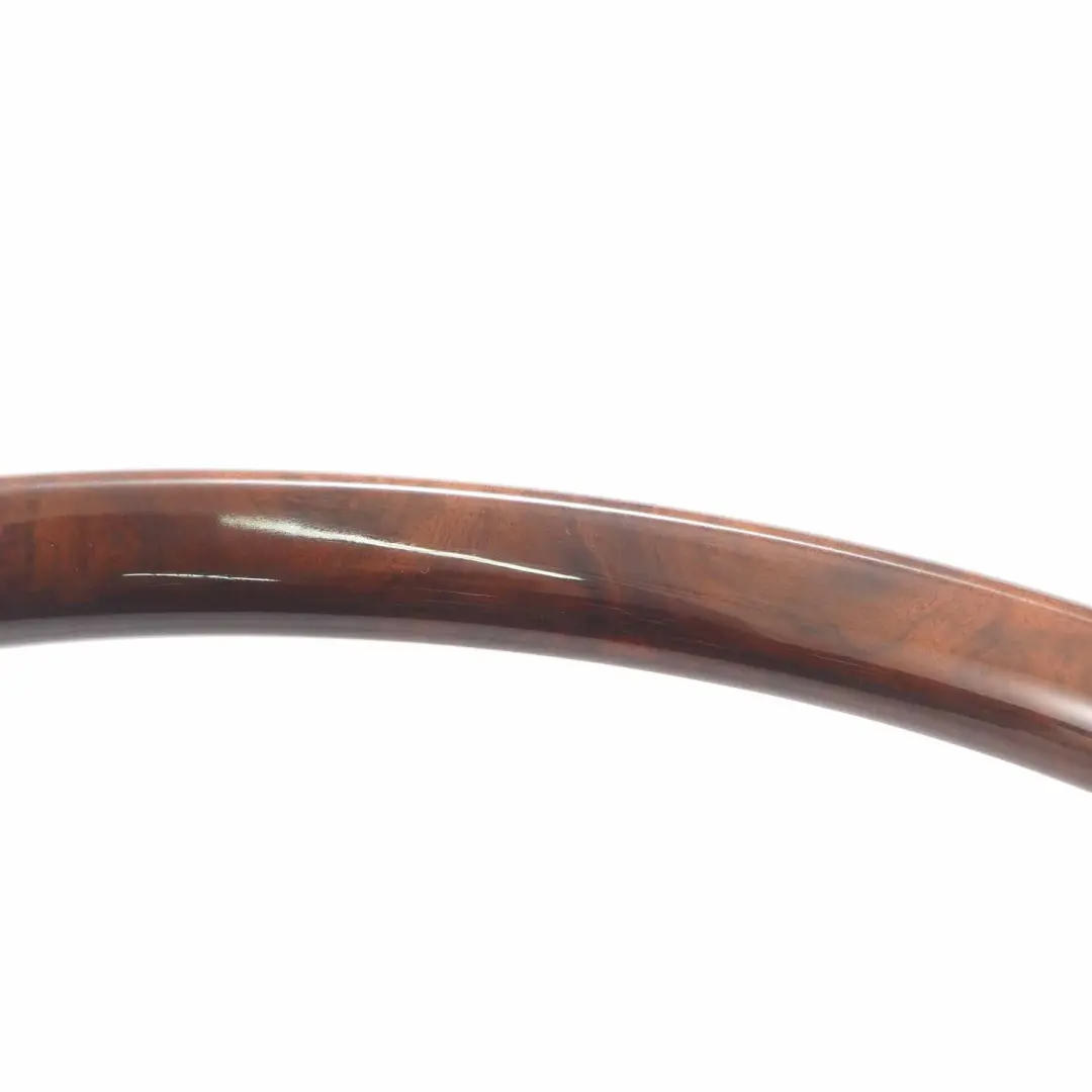 Mercedes C216 W221 NEW Black Leather Steering Wheel Wood Burr Walnut - SKU A2214600303-1 - Part number A2214600303