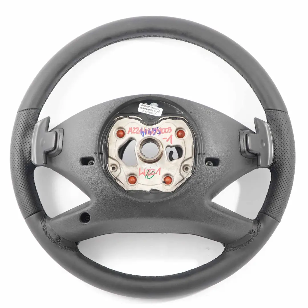 Mercedes W221 NUEVO Volante de Cuero Negro Paletas de Cambio - SKU A2214609003-1 - Número de pieza A2214609003