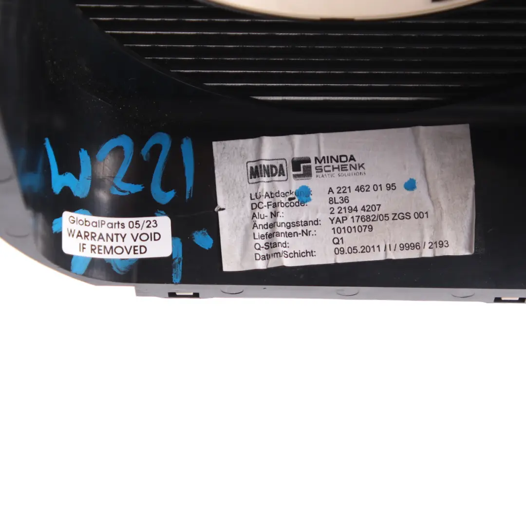 Steering Column Cover Mercedes W216 W221 Trim Surround Beige to with Part number A2214620195 Steering Column Cover Mercedes W216 W221 Trim Surround Beige - SKU A2214620195 - Part number A2214620195