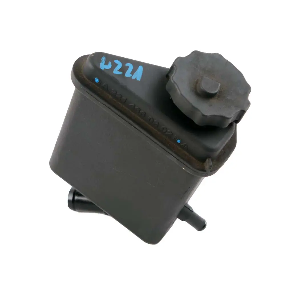 Serbatoio del liquido del servosterzo per Mercedes W221 con numero di parte A2214660302 Mercedes W221 Serbatoio del liquido del servosterzo - SKU A2214660302 - Numero di parte A2214660302
