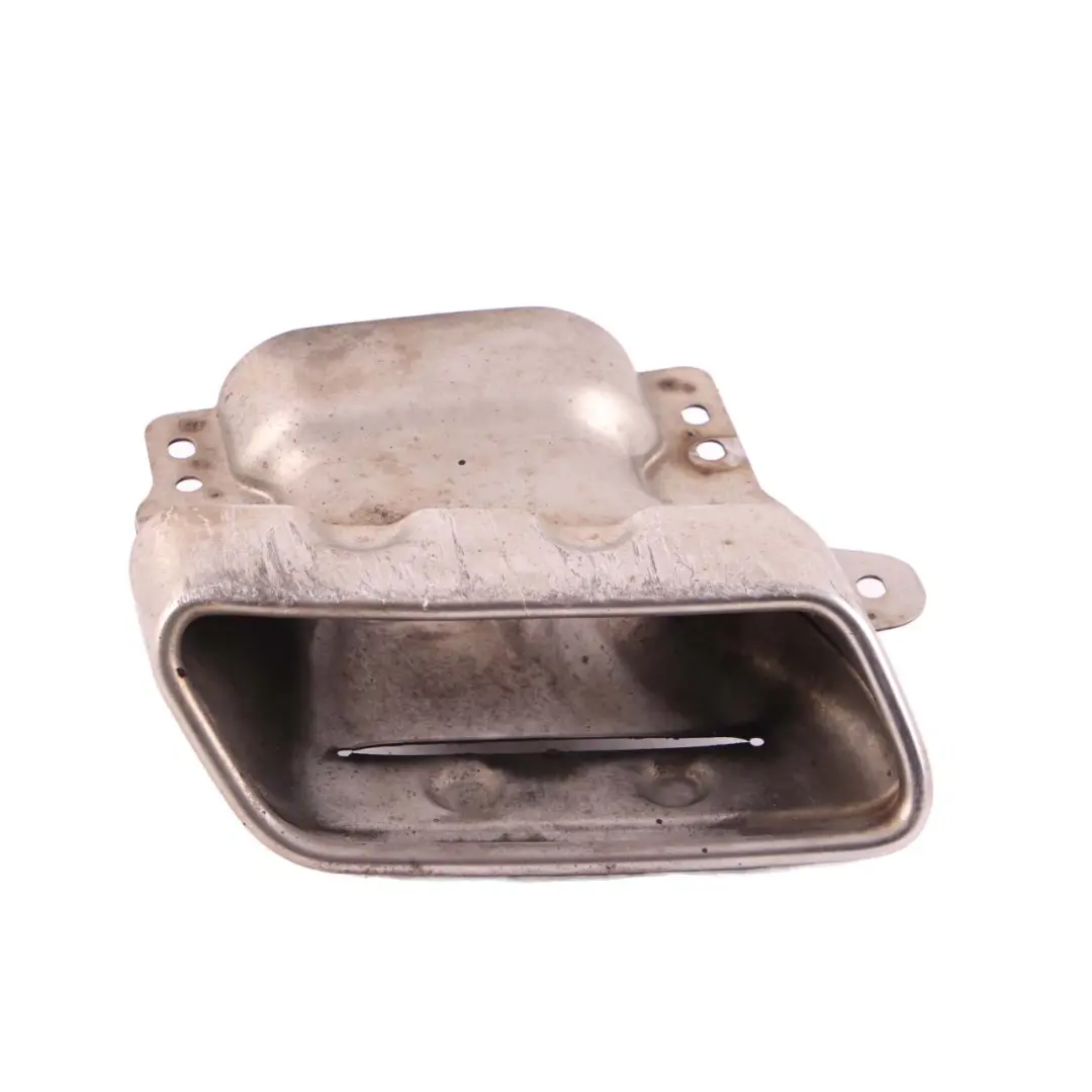 Mercedes W221 Rear Right O/S AMG Exhaust Muffler Pipe Tip Chrome - SKU A2214903027 - Part number A2214903027