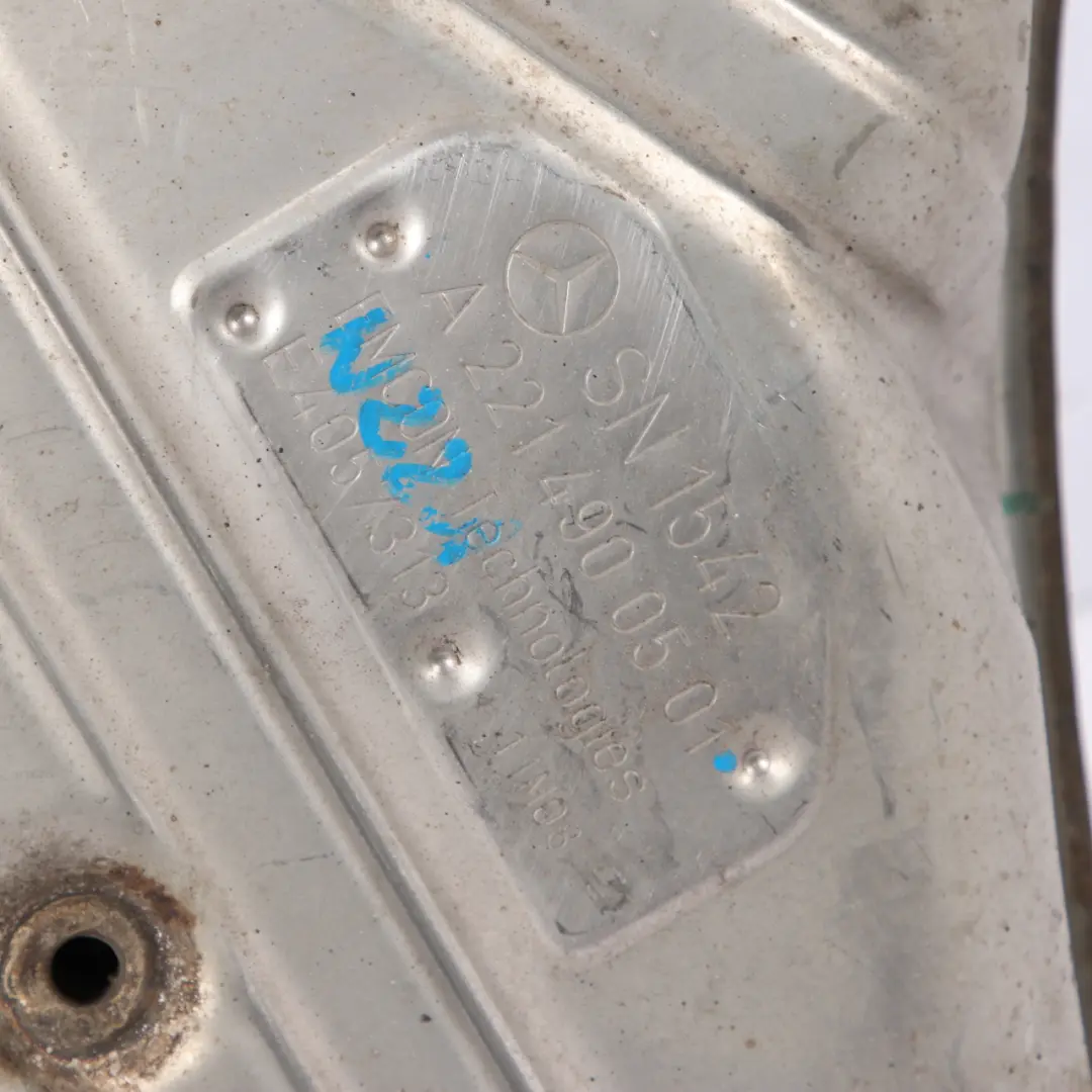 Mercedes-Benz W221 BlueTec Diesel 6-Cyl AMG Exhaust Box Muffler Left A2214900501 to with Part number A2214904259 Mercedes-Benz W221 BlueTec Diesel 6-Cyl AMG Exhaust Box Muffler Left A2214900501 - SKU A2214904259 - Part number A2214904259