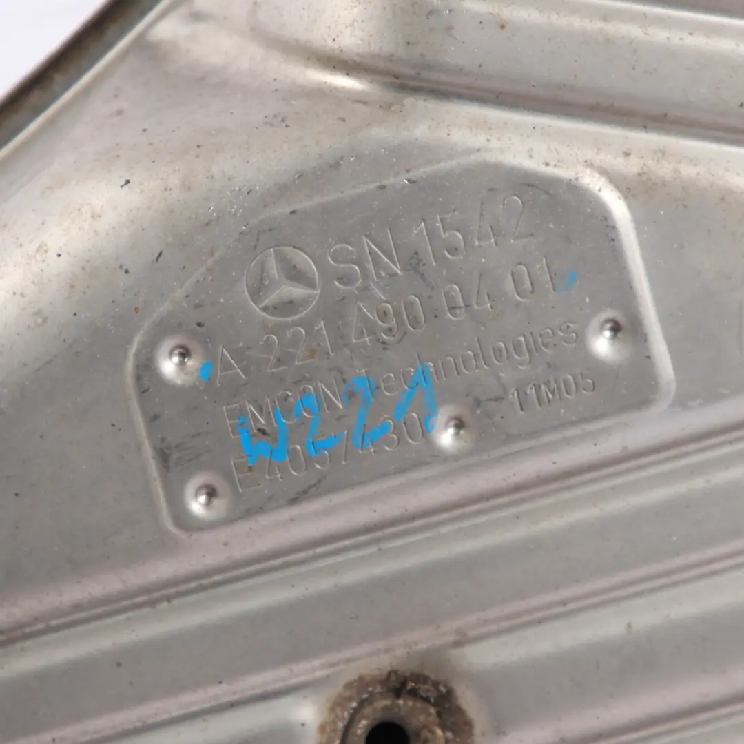  Mercedes-Benz W221 BlueTec Diesel 6-Cyl AMG Exhaust Muffler Right A2214900401 - SKU A2214904359 - Part number A2214904359