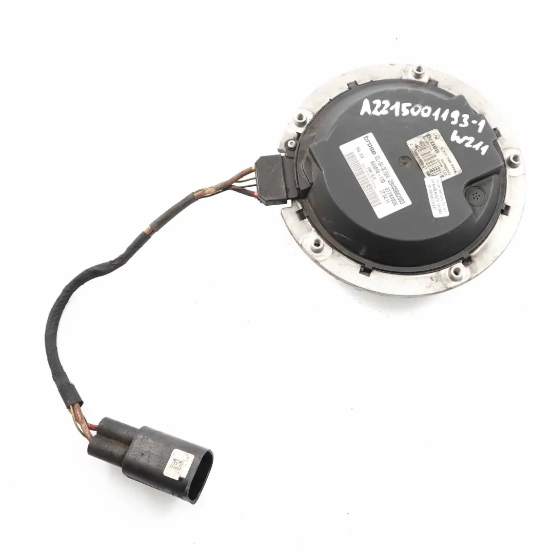 Ventilador Mercedes W221 Motor Refrigeración Radiador A2215000993 para Motor con número de pieza A2215001193 Motor Ventilador Mercedes W221 Motor Refrigeración Radiador A2215000993 - SKU A2215001193-1 - Número de pieza A2215001193
