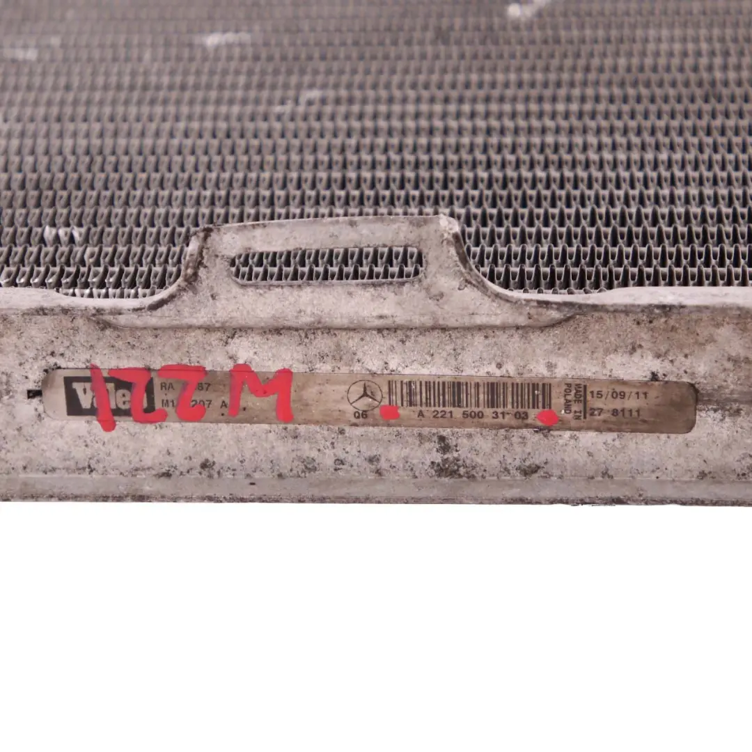 Mercedes W221 Motor Kühlung Kühlmittel Wasser Kühler - SKU A2215003103 - Teilenummer A2215003103