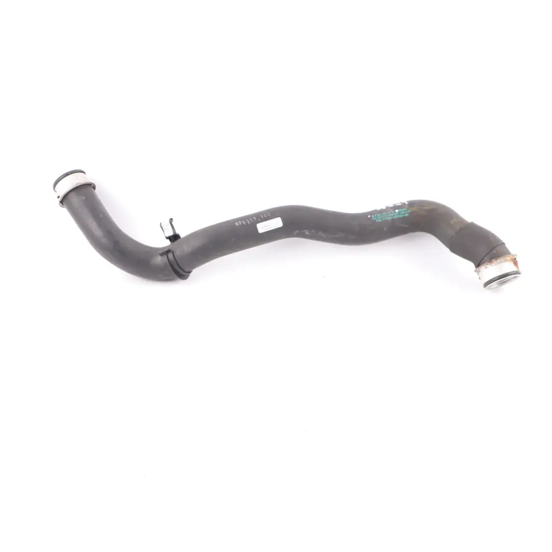 OM642 Coolant Rubber Hose Pipe Upper Top At Radiator to Mercedes W221 with Part number A2215010784 Mercedes W221 OM642 Coolant Rubber Hose Pipe Upper Top At Radiator - SKU A2215010784 - Part number A2215010784