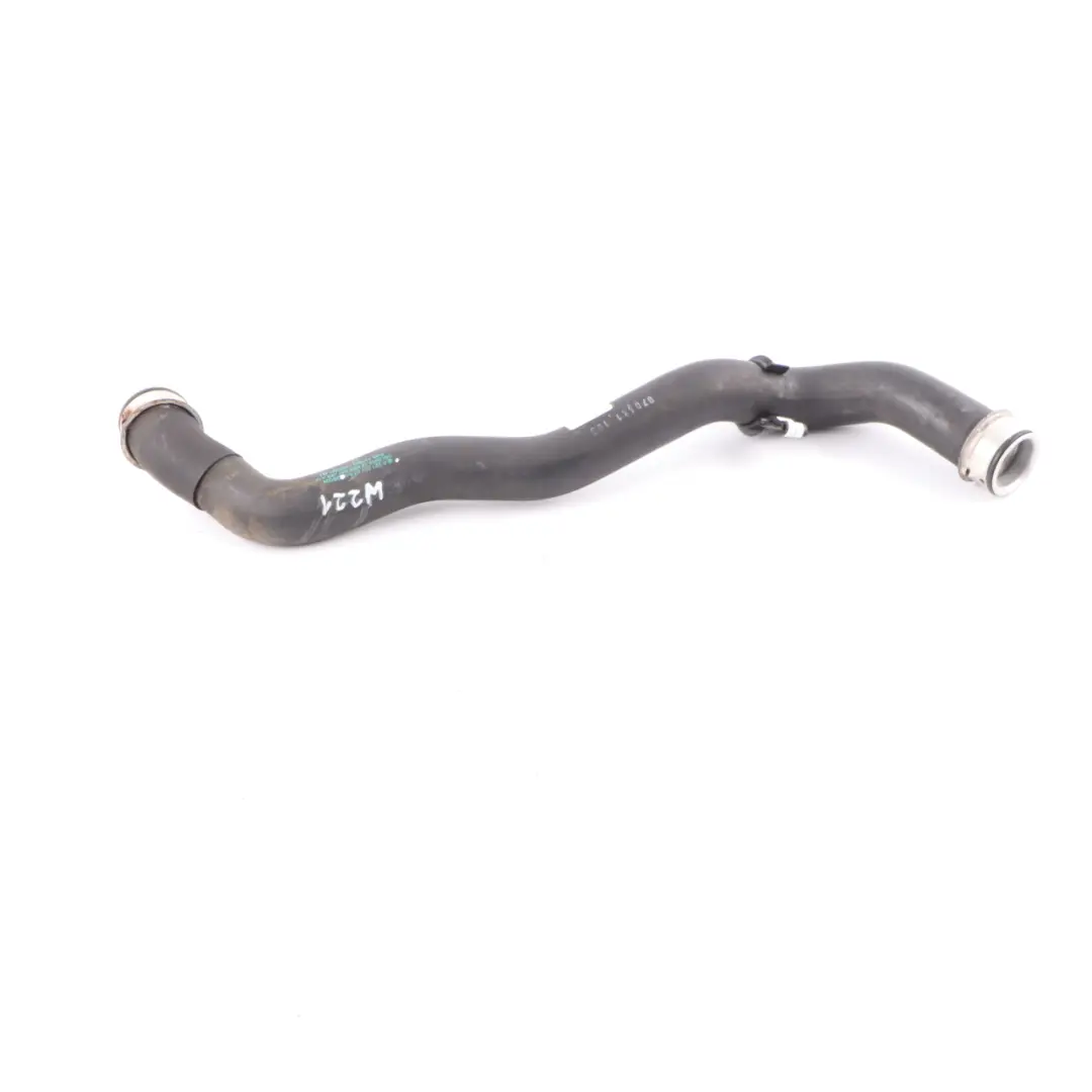 Mercedes W221 OM642 Coolant Rubber Hose Pipe Upper Top At Radiator - SKU A2215010784 - Part number A2215010784