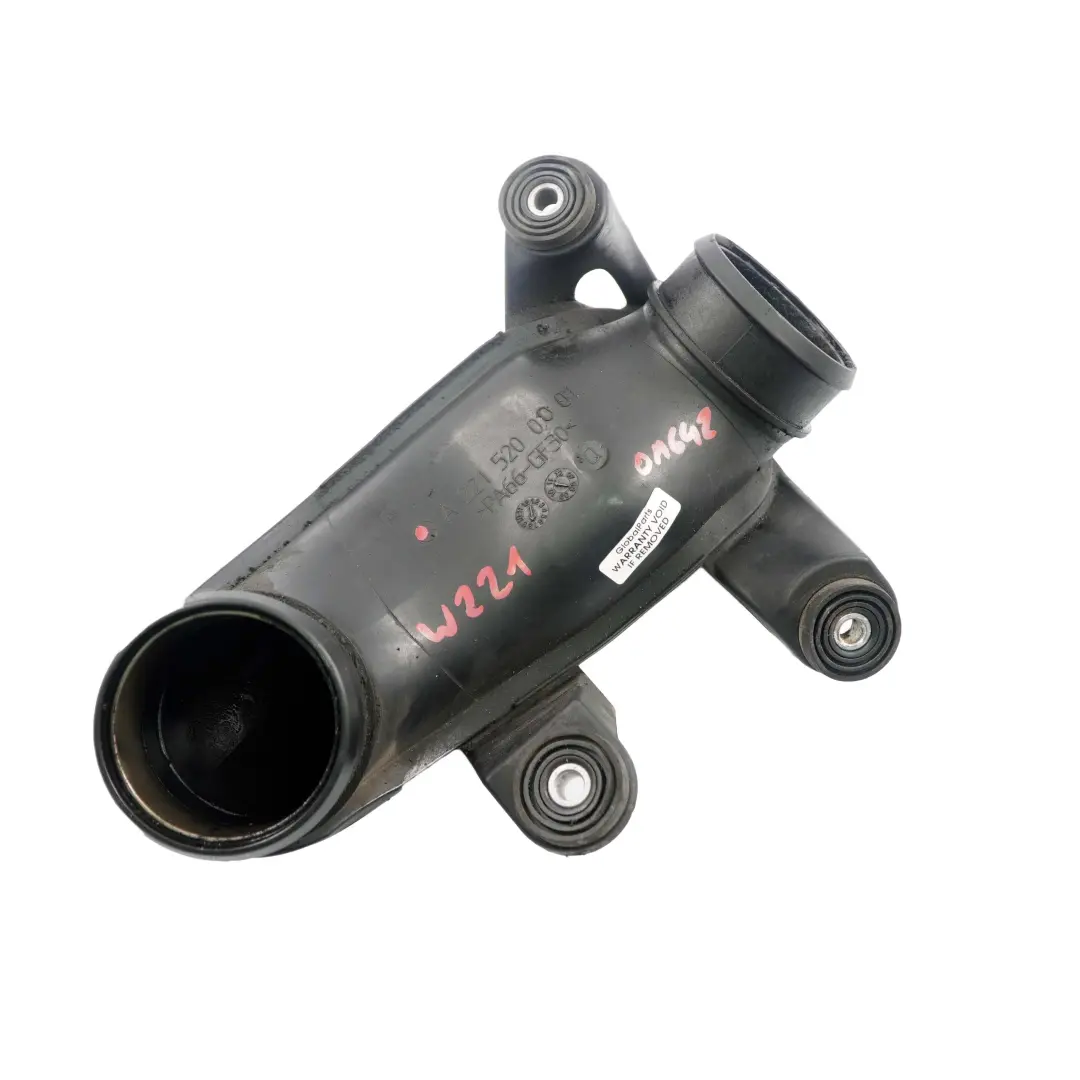 Mercedes W221 OM642 Diesel Luftkanal Ansaugrohr Rohr Luftkühler - SKU A2215200001 - Teilenummer A2215200001